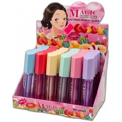 Блеск для губ проявляющийся MAGIC LIP GLOSS С блестками JA-609 (мин.6шт.) Karite