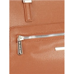 Сумка женская искусственная кожа DJ-CH 21081-COGNAC,  1отд,  рыжий SALE 249720