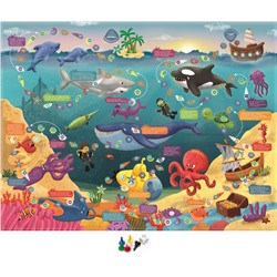 Игра настольная ходилка «Морские приключения»