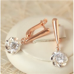 Серьги позолота H01-15368