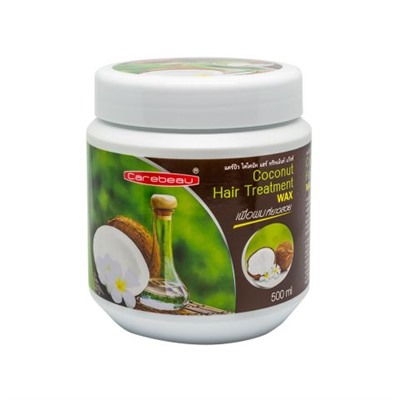 Hair Treatment COCONUT Wax, Carebeau (Маска для волос С ВОСКОМ И КОКОСОВЫМ МАСЛОМ, Кеабью), 500 мл.