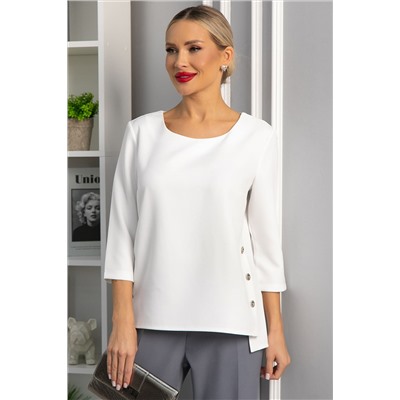 Блуза Аурия (белая) Б14217-48М