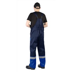 Костюм "РЕСПЕКТ" куртка/полукомб. цвет: ВАСИЛЕК/Т.СИНИЙ