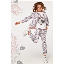 Брюки д/дев Juno SS21GJ548 Romantic Roses розы (Розы)