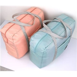 15%Складная дорожная сумка ,1 шт. Цвет светло-голубой.