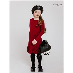 Платье Алиса дл/р  бордо 3071