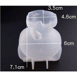 Силиконовый молд 3D «Котенок»