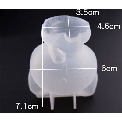 Силиконовый молд 3D «Котенок»