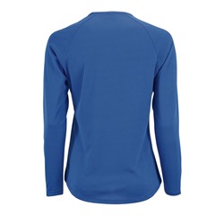 Футболка с длинным рукавом Sporty LSL Women, ярко-синяя