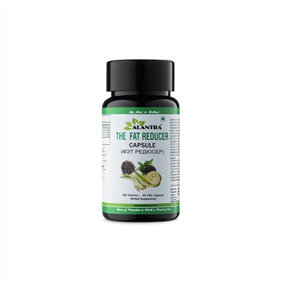 THE FAT REDUCER Capsule, Alantra (Аюрведические капсулы ФЭТ РЕДЮСЕР уменьшение жира, Алантра), 60 капс.