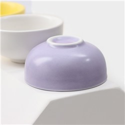 Набор для чайной церемонии керамический «Утро», 5 предметов: 4 пиалы 50 мл, чайник 200 мл