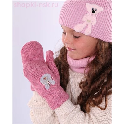 366-TM Варежки для девочки (15 (7-8 лет))