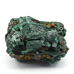 Малахит плисовый кристаллическое образование 57*48*35мм, 134г
