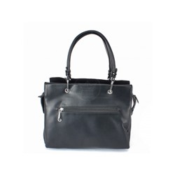 Сумка женская иск/кожа+нат/замша VM-88257,  3отд,  плечевой ремень,  черный SALE 242853