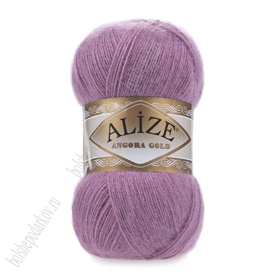 Пряжа "Angora Gold" 100 г*550 м (5 шт) роза №28