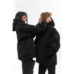 Толстовка Hoodievs woman-black (Черный)