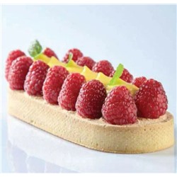 Овал для выпечки перфорированный 11,9*3,5 см, h=2 см