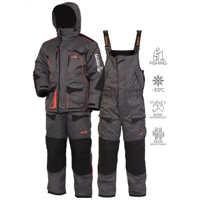 Kостюм зимний Norfin DISCOVERY GRAY
