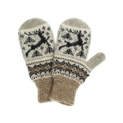 Варежки женские "Олень" 3005-1