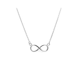 Колье из серебра без вставки, ТФК-36