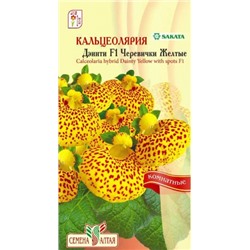 Цв.Кальцеолярия Дэинти Черевички желтые (Сем.Алтая) ком.3шт