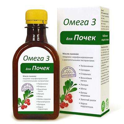 Эликсир "Для почек", 200мл К 0691