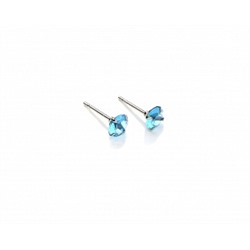 Серьги-гвоздики PR1469 -6 голуб