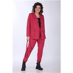 Vilena 841 ягодный, Брюки,  Жакет