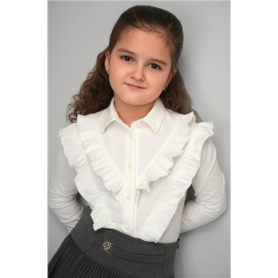 Блузка для девочки с длинным рукавом Happyfox