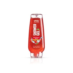 STRAWBERRY BLAST Shower Gel 3 in 1, Vasu (КЛУБНИЧНЫЙ ВЗРЫВ Гель для душа 3 в 1, Васу), 250 мл.