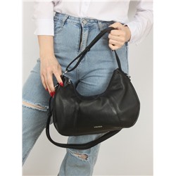 Сумка женская искусственная кожа VSH-0265,  1отд+карм/перег,  плечевой ремень,  черный 253658