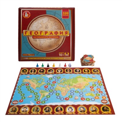 Игра настольная «Викторина: География»