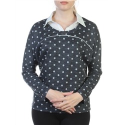 4007 Кофта женская (60% хлопок, 20% вискоза, 10% полиамид, 10% эластан) размер 42 российский