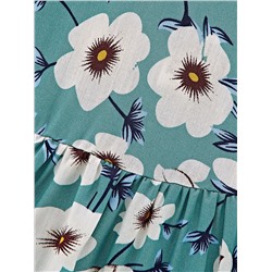 Платье UD 7810 бирюза