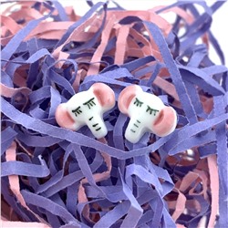 Пусеты «Cлон» антиалергик