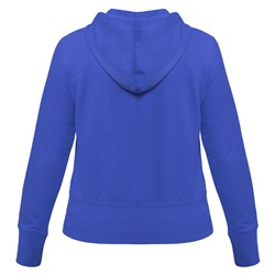 Толстовка женская Hooded Full Zip ярко-синяя
