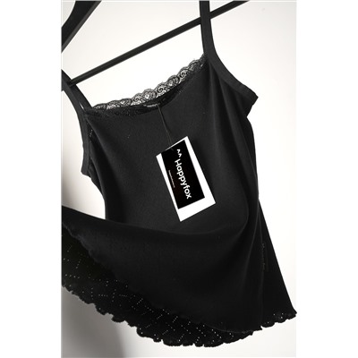 Женская пижама с шортами из ажурного хлопка Happyfox