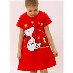 Платье ФЛ-3 "Мульти" красный