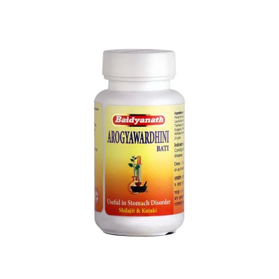AROGYAWARDHINI BATI, Baidyanath (АРОГЬЯВАРДХИНИ БАТИ, для защиты и восстановления печени, Бадьянатх), 80 таб.