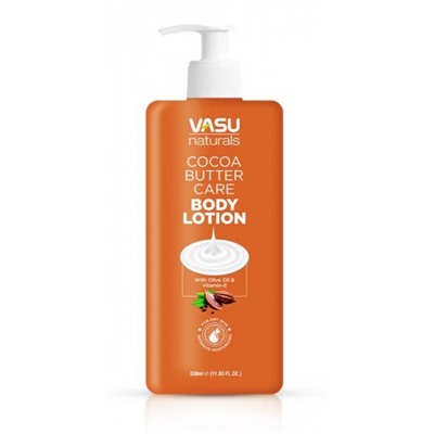 COCOA BUTTER CARE Body Lotion, Vasu (КАКАО МАСЛО лосьон для тела, Васу), 350 мл.