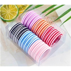 sale! Резинка для волос,1 шт. Цвет Микс + Полоса .