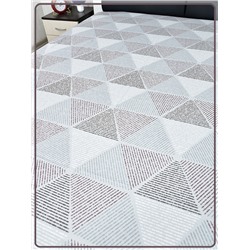 Простыня Ивановская бязь Галактика вид 1/2 шоколад