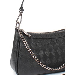 Сумка женская искусственная кожа YDR-2507-5,  1отд+карм/пер,  плечевой ремень,  черный 257544