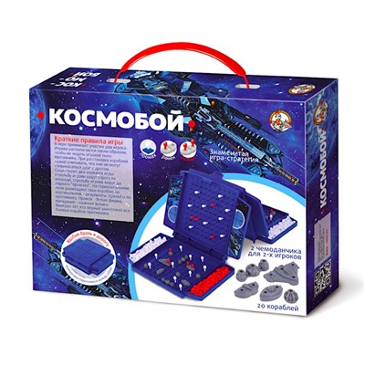 Настольная игра для двоих «Космобой» (мини)