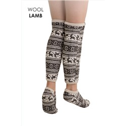 Гетры меховые эластичны ЗИМНИЙ ОРНАМЕНТ