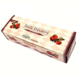 Tulasi VANILLA STRAWBERRY Dual Fragrance Incense Sticks, Sarathi (Туласи благовония ВАНИЛЬ КЛУБНИКА, Саратхи), уп. 20 палочек.