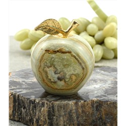 Яблоко из камня оникс 50*50*60мм.