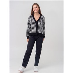 30401 графит Джинсы утепленные для девочек (146-170)