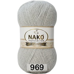 Пряжа Nako Angora Luks Simli
