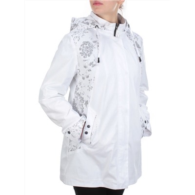 F806 WHITE Ветровка женская CO-COCOPINE (85% хлопок, 15% полиэстер) размер 42 (идет на 48 российский)